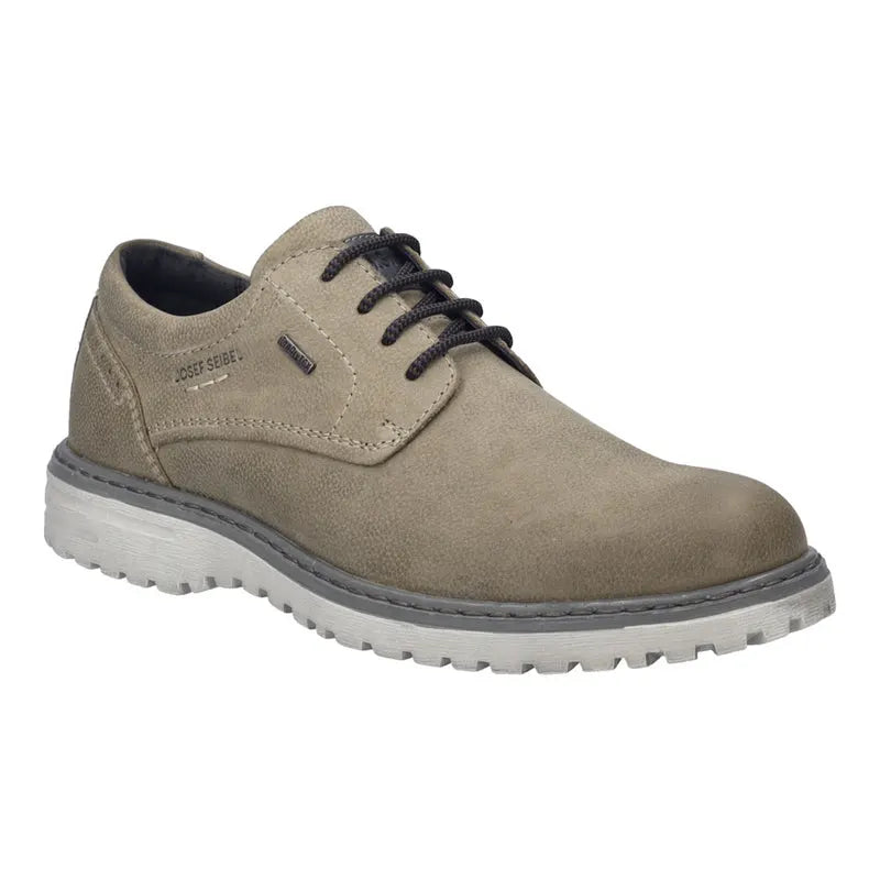 Josef Seibel Men's Erroll 50 Leather Casual Shoes Beige Combi