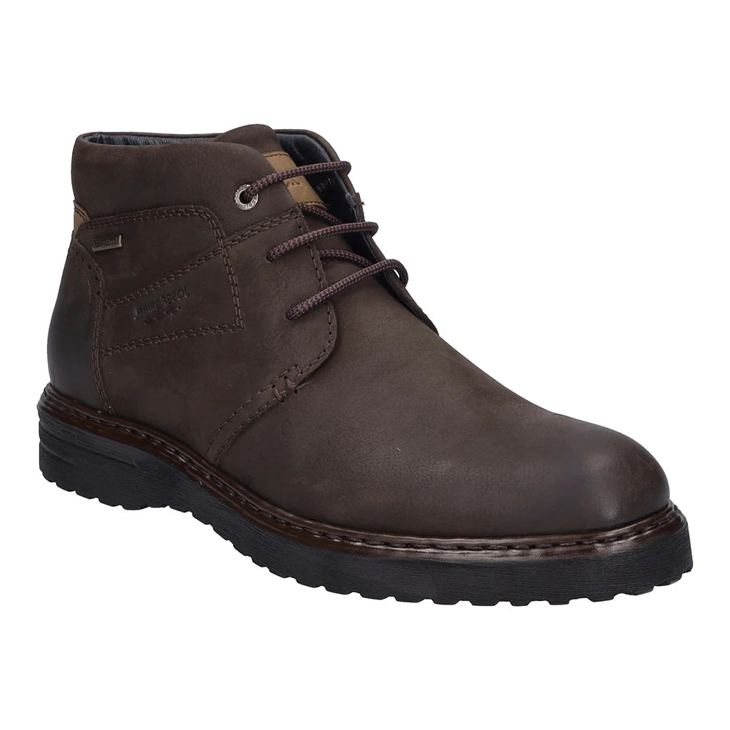 Josef Seibel Men's Erroll 52 Leather Casual Boots Moro Brown