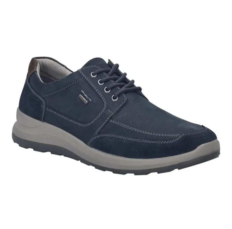 Josef Seibel Men's Marley 51 Leather Casual Shoes Indigo Blue Combi