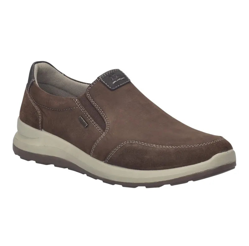 Josef Seibel Men's Marley 52 Leather Casual Shoes Braun Brown Combi