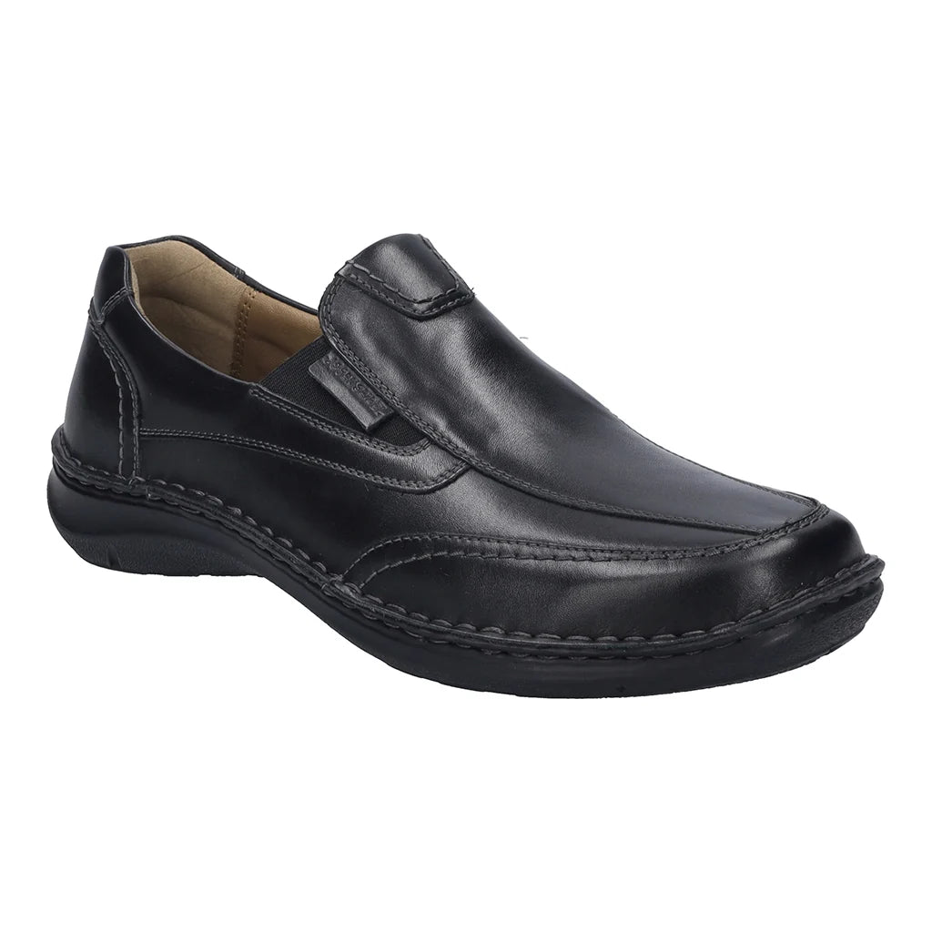 Josef Seibel Men's New Anvers 67 Slip On Shoe - Black