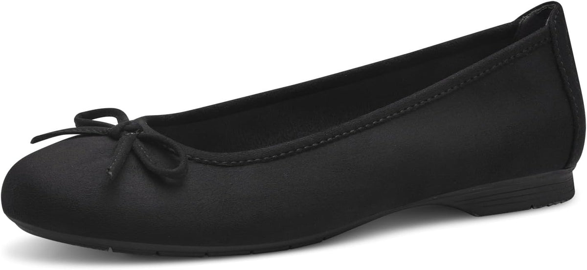 Jana Women's 8-22164-41 Ballet Flat - Black