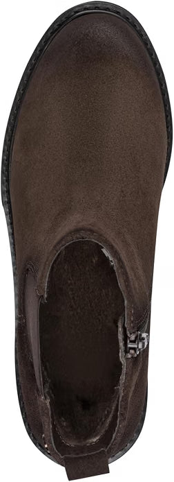 Jana Women's 8-25700-45 Chelsea Boots Suede - Mocca Brown