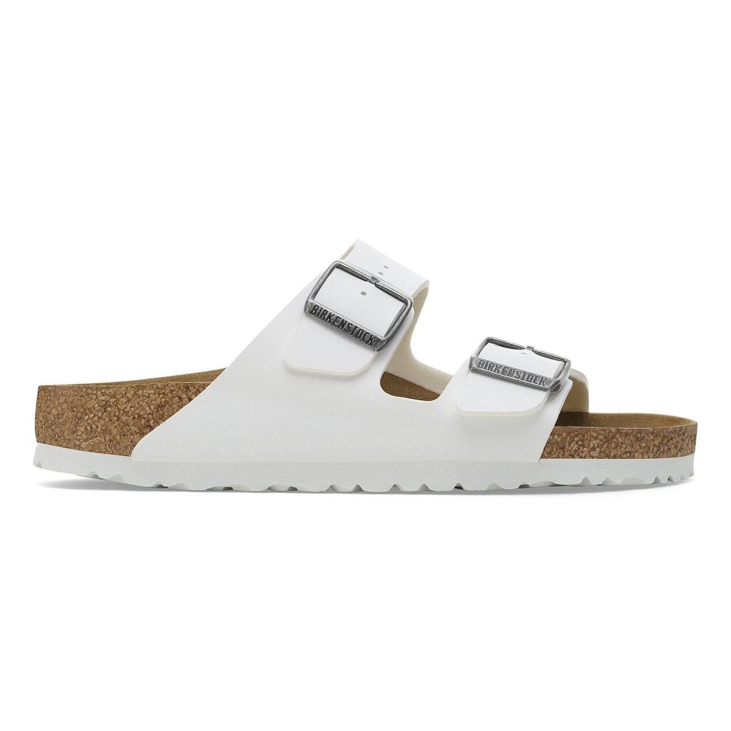 Birkenstock Women's Arizona Birko-Flor Narrow Fit Sandals White