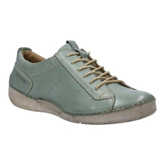 Josef Seibel Women's Fergey 56 Casual Leather Shoes Mint Green