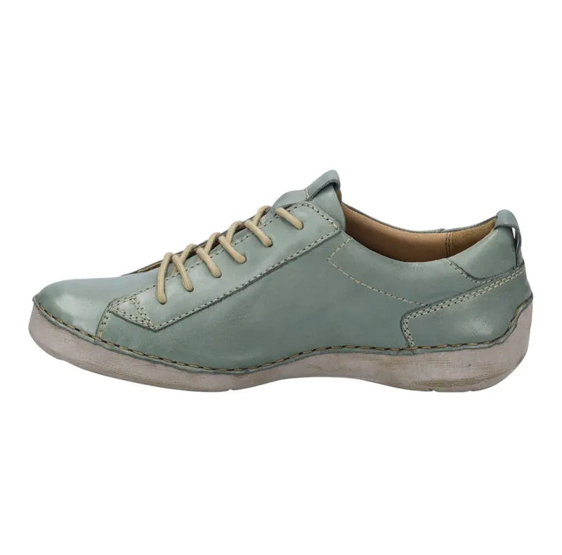 Josef Seibel Women's Fergey 56 Casual Leather Shoes Mint Green