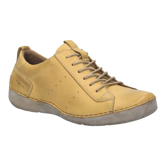 Josef Seibel Women's Fergey 56 Casual Leather Shoes Safran Yellow