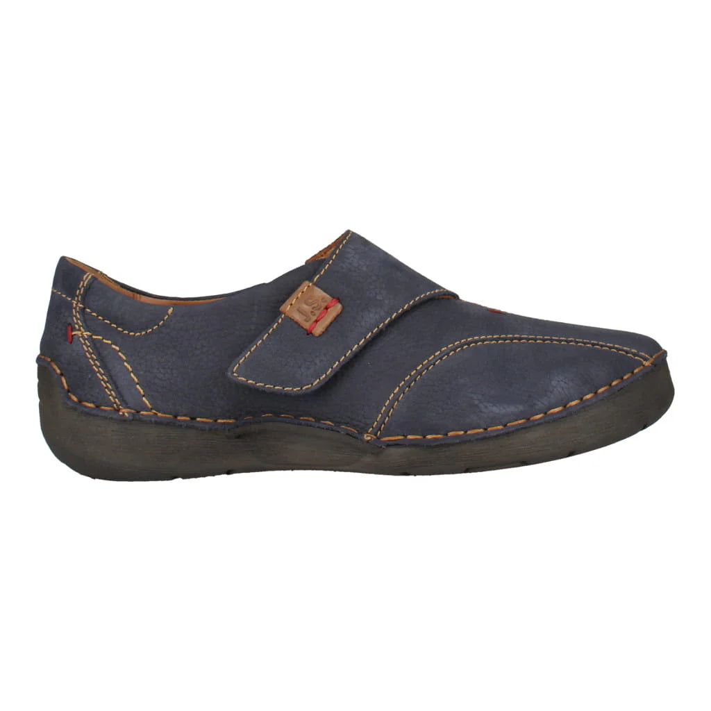 Josef Seibel Women's Fergey 68 Casual Leather Shoes Ocean Blue