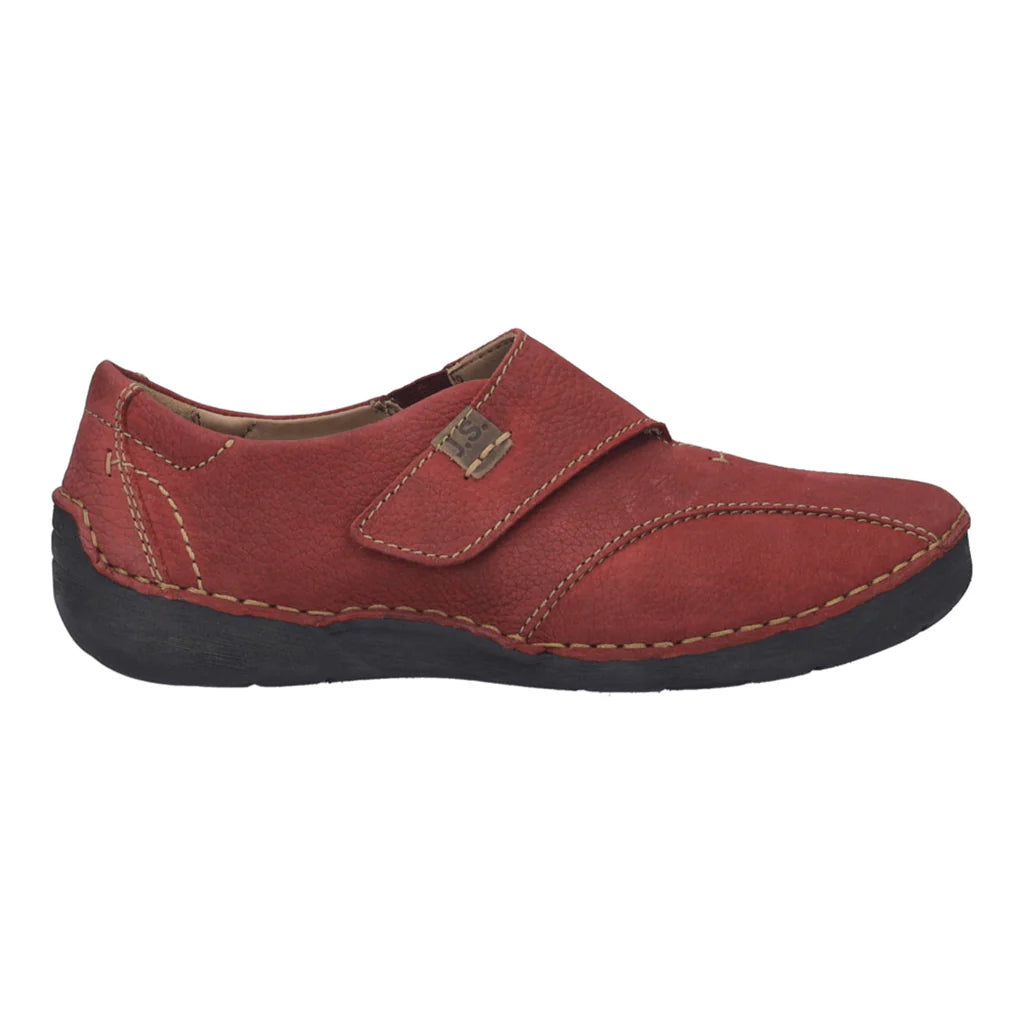 Josef Seibel Women's Fergey 68 Casual Leather Shoes Red