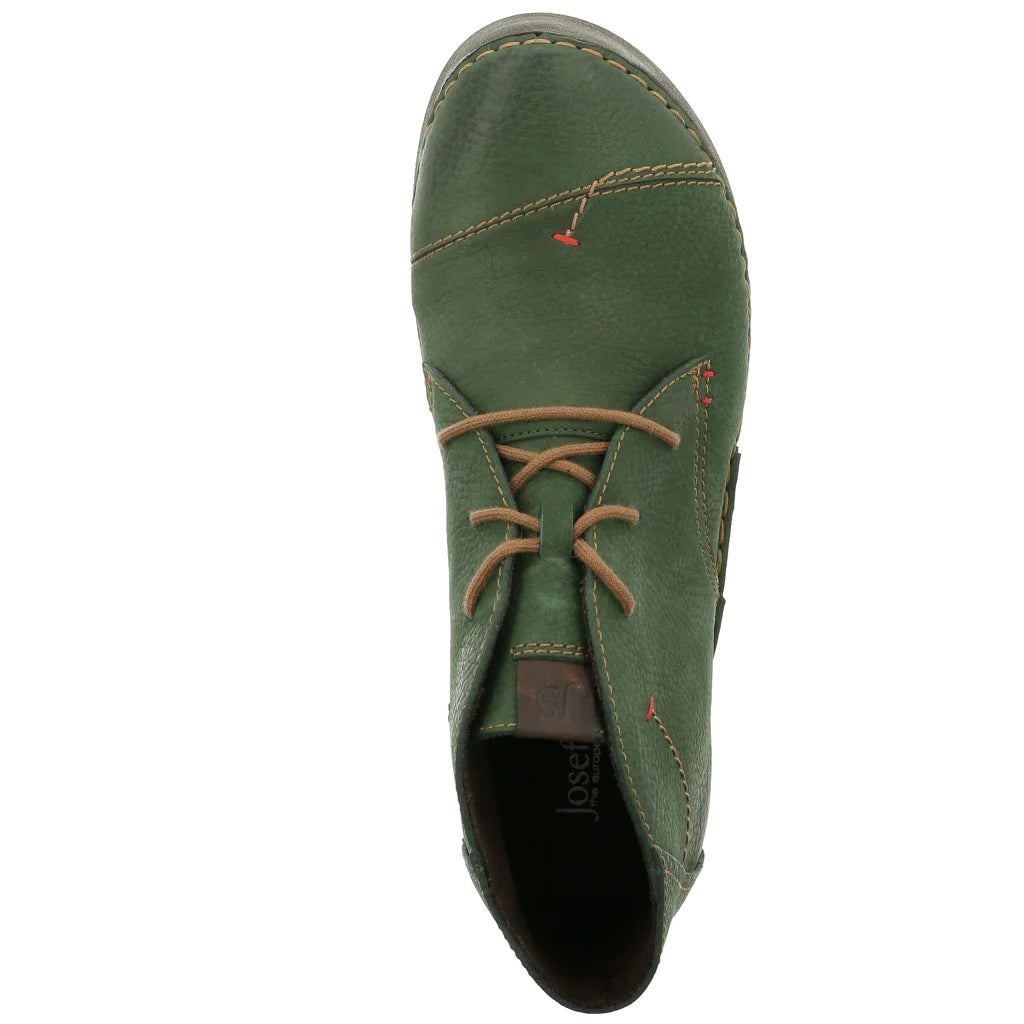 Josef Seibel Women's Fergey 18 Casual Leather Boots Green