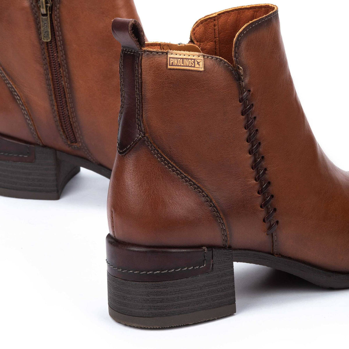 Pikolinos Women's Malaga W6W-8950 Leather Ankle Boots Cuero Brown