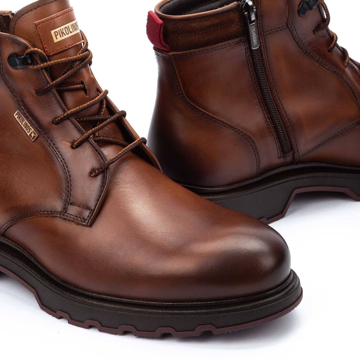 Pikolinos Men's Linares M8U-8216C1 Leather Ankle Boots Cuero Brown