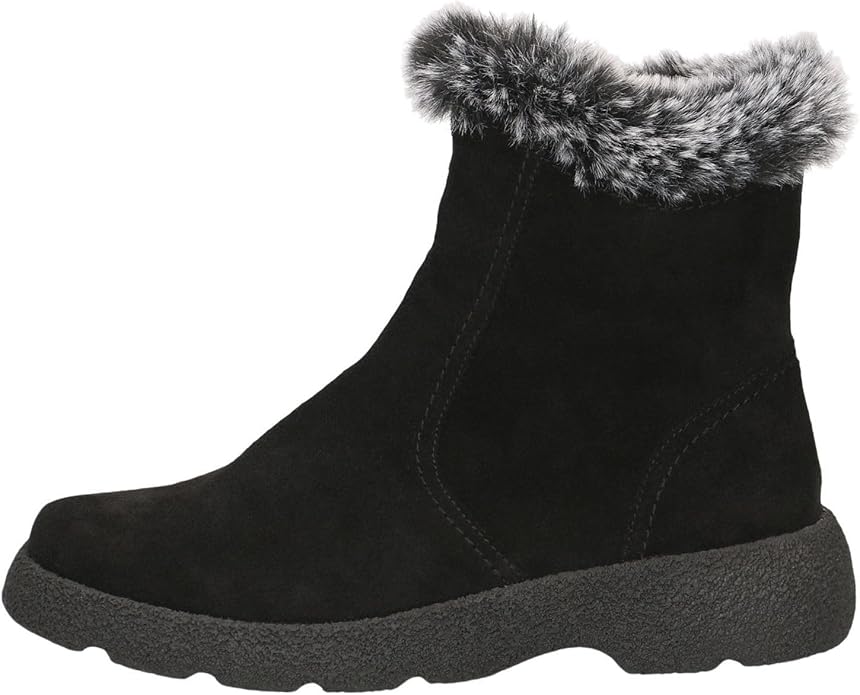 Caprice Women's 9-25450-43 Leather Winter Boots Black