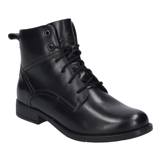Josef Seibel Women's Simona 05 Casual Leather Ankle Boots Black