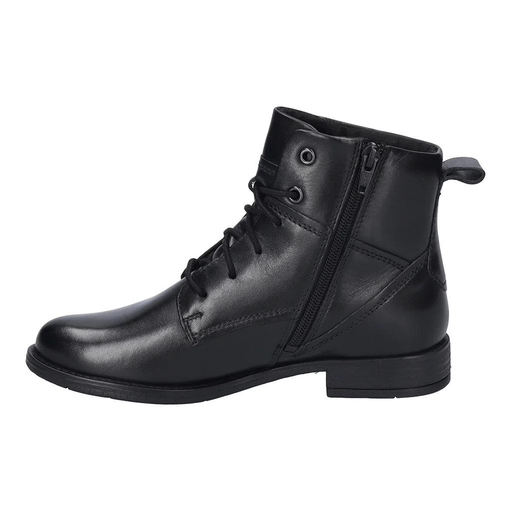 Josef Seibel Women's Simona 05 Casual Leather Ankle Boots Black