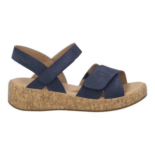 Josef Seibel Women's Evita 03 Sandals Blue Ocean