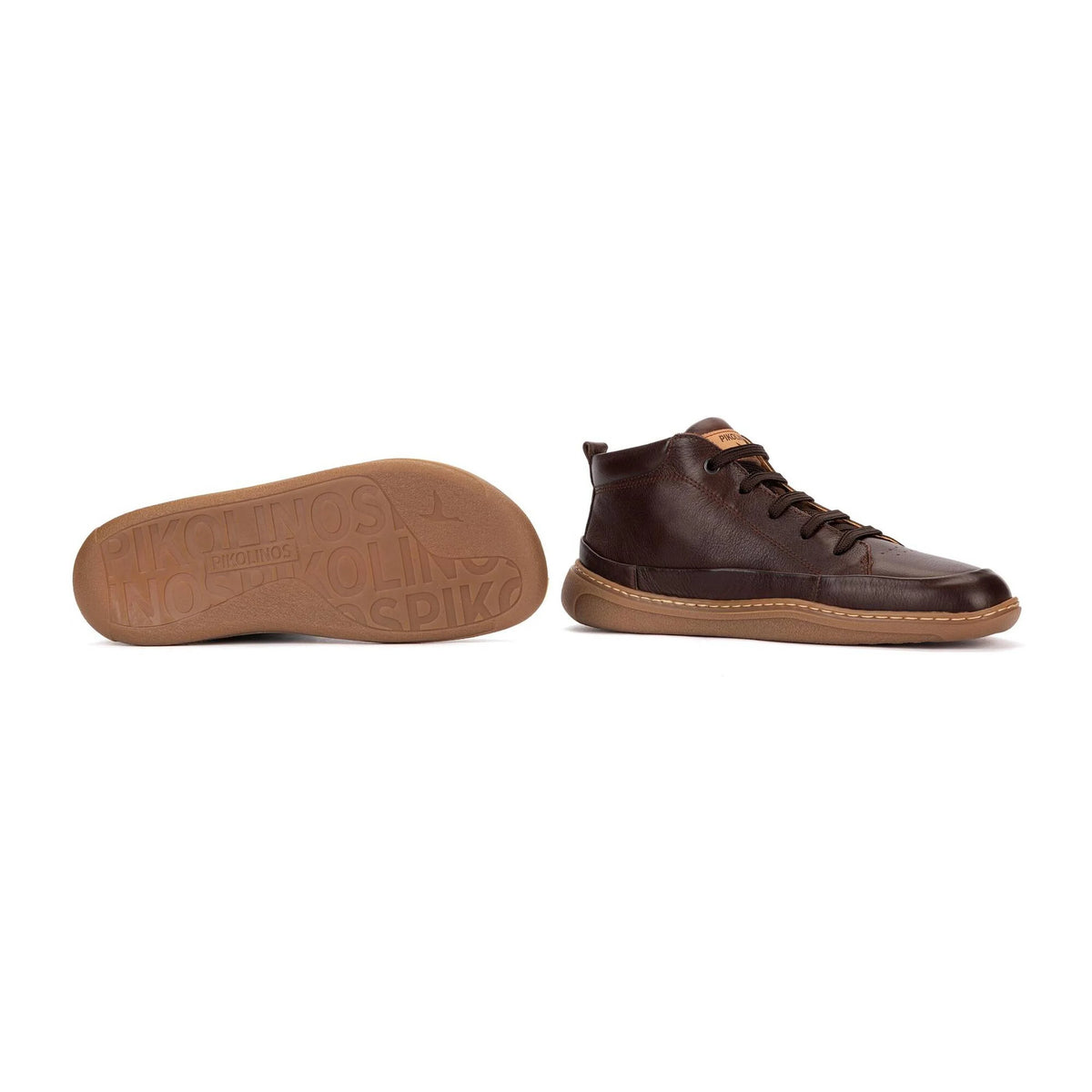 Pikolinos Unisex Aranjuez U9F-8055C1 Leather Ankle Boots Caoba Brown