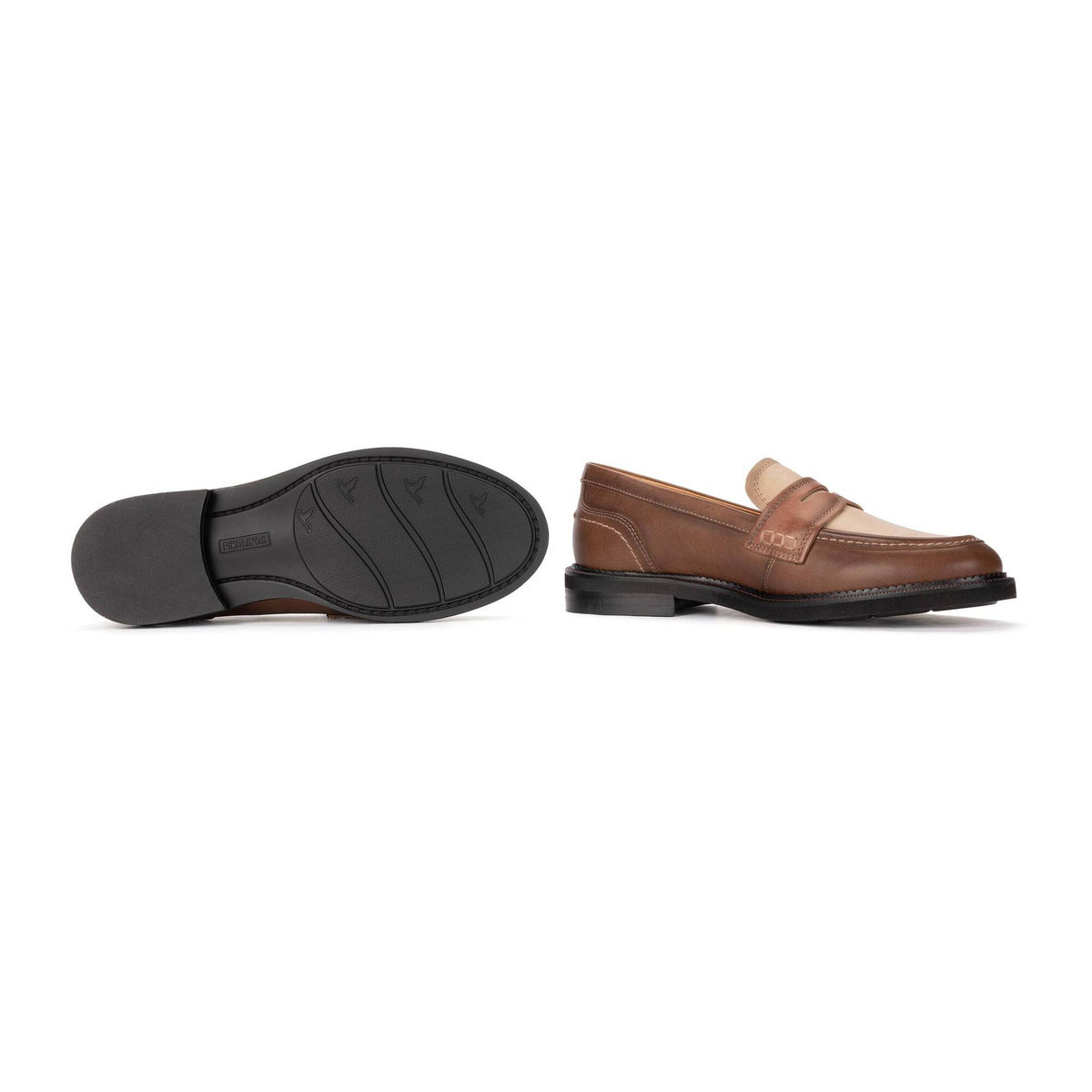 Pikolinos Women's Deva W2L-3959C1 Leather Loafer Shoes Cognac Brown