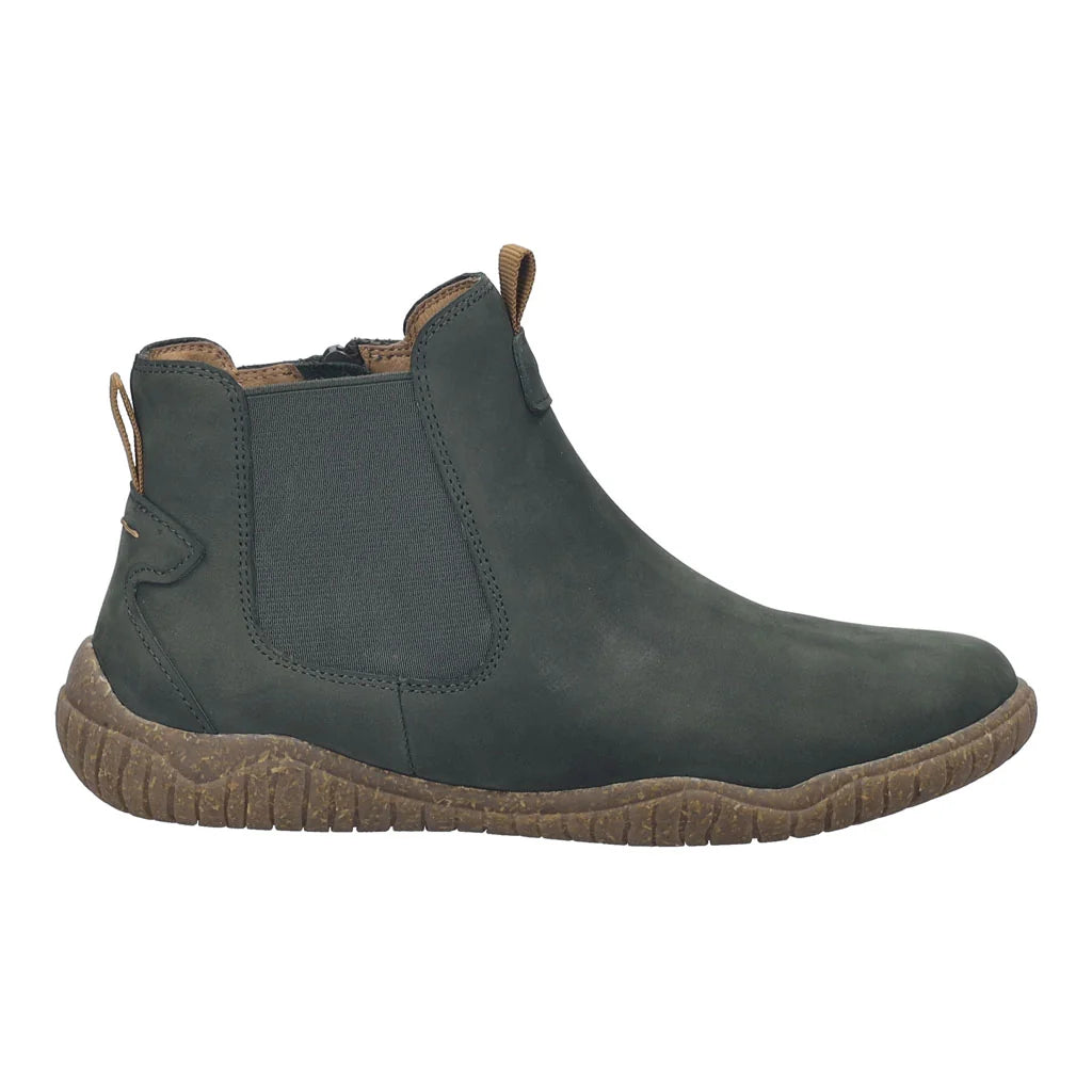 Josef Seibel Women's Wynona 04 Casual Leather Ankle Boots Tanne Green