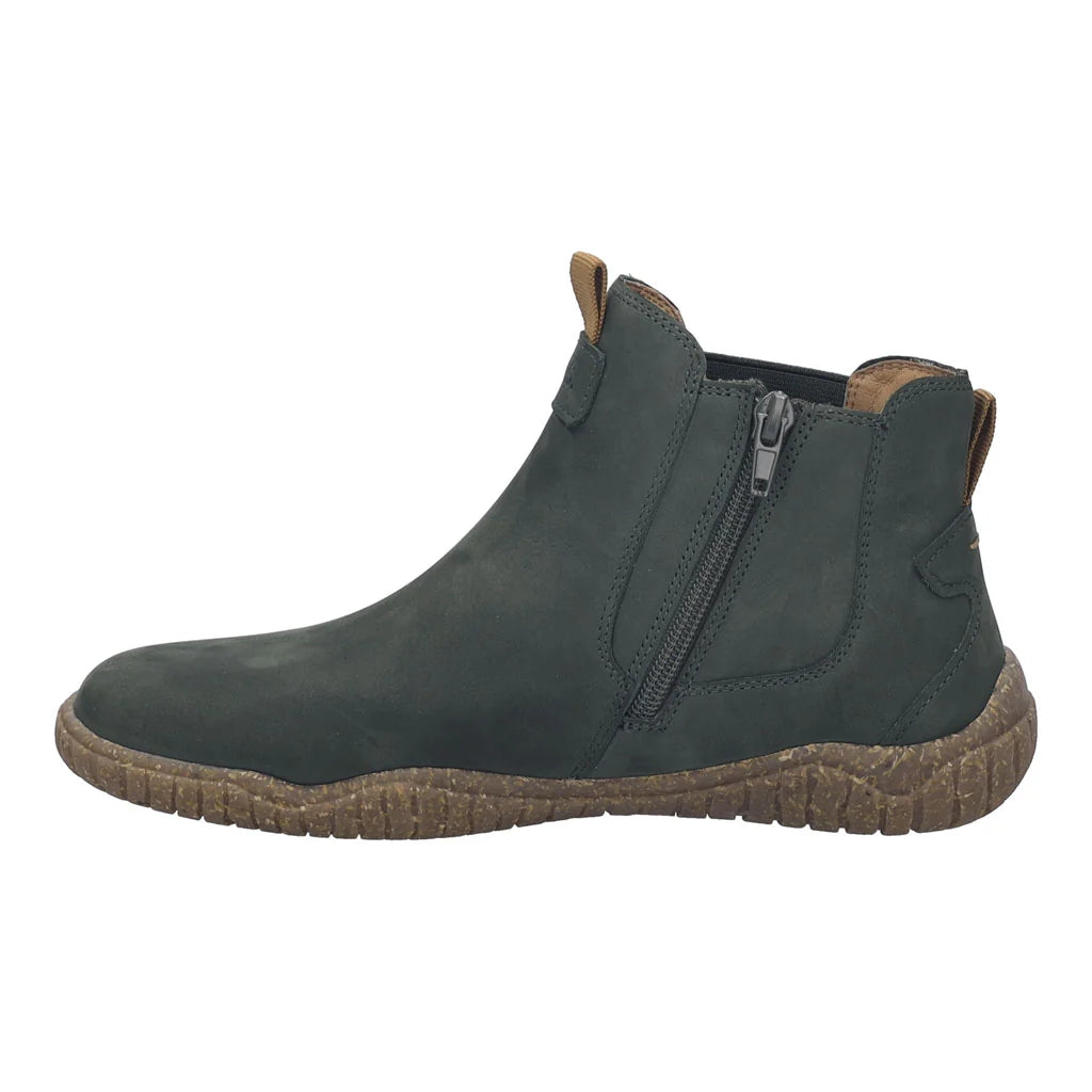 Josef Seibel Women's Wynona 04 Casual Leather Ankle Boots Tanne Green