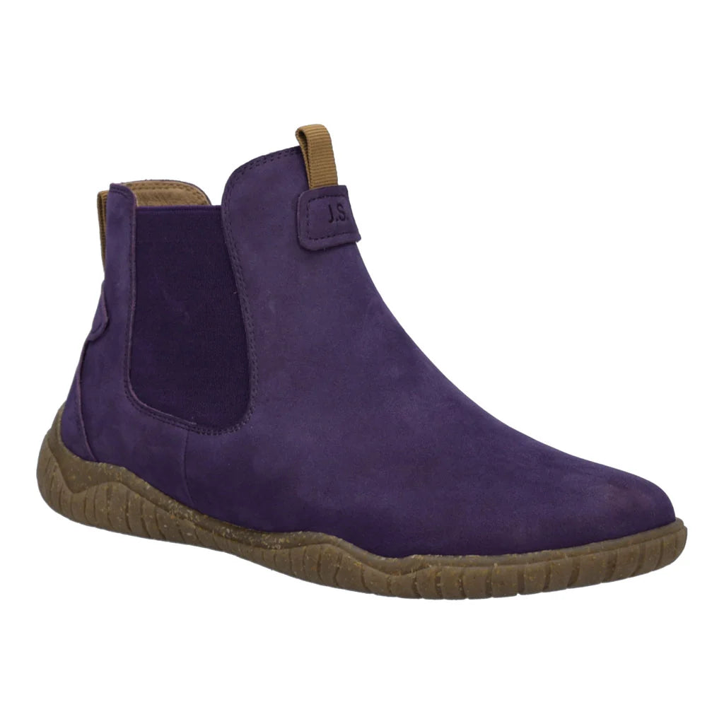 Josef Seibel Women's Wynona 04 Casual Leather Ankle Boots Purple