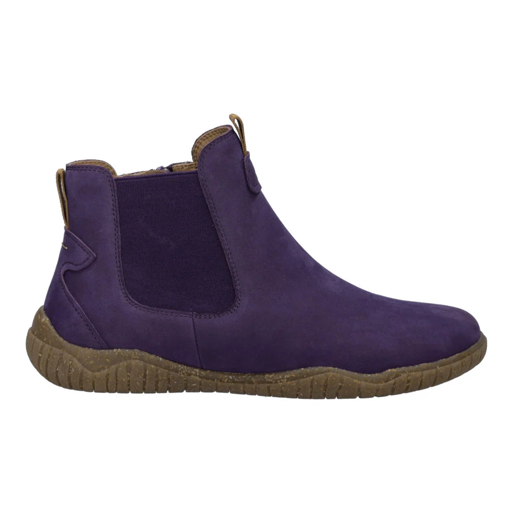 Josef Seibel Women's Wynona 04 Casual Leather Ankle Boots Purple