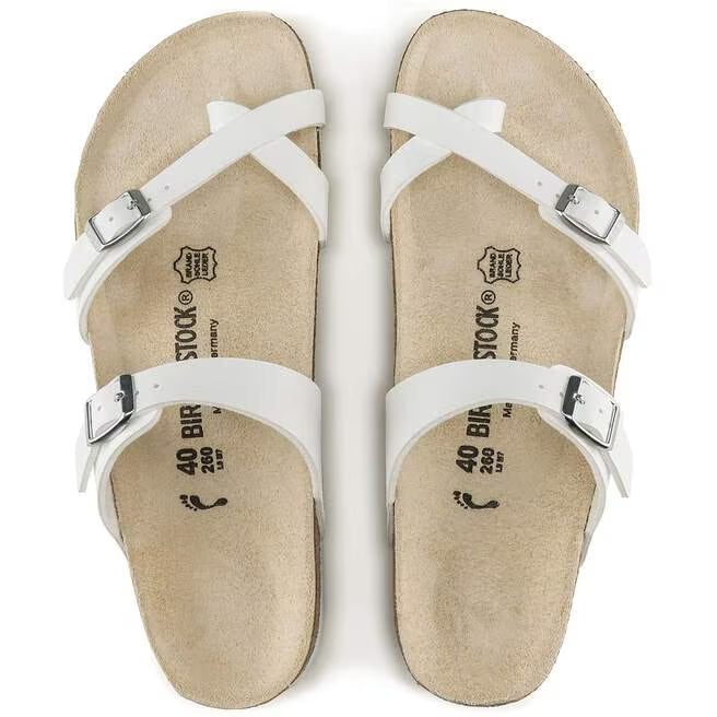 Birkenstock Women's Mayari Birko-Flor Sandals White