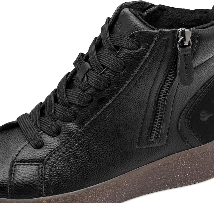 Jana Women's 8-25261-47 Softline High Sneaker - Black