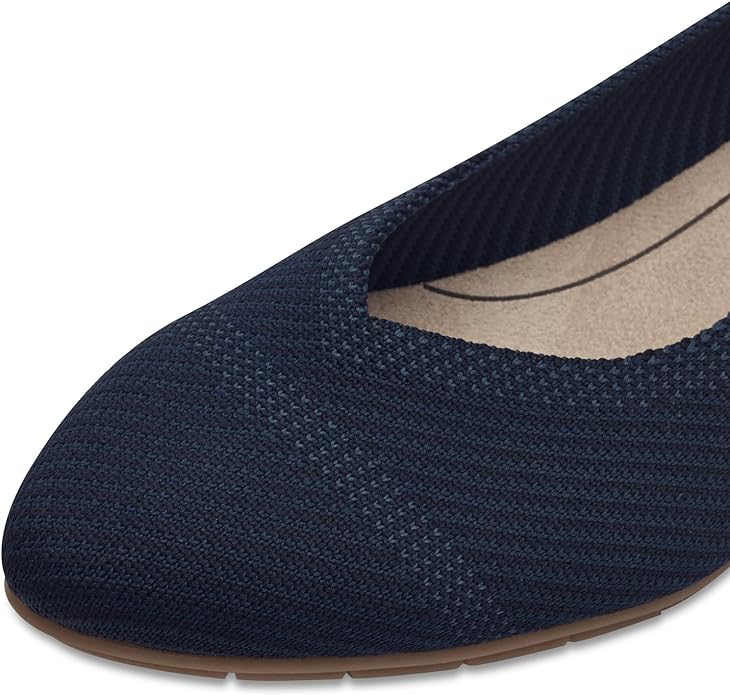 Jana Women's 8-22167-42 Softline Ballet Pumps Navy Blue