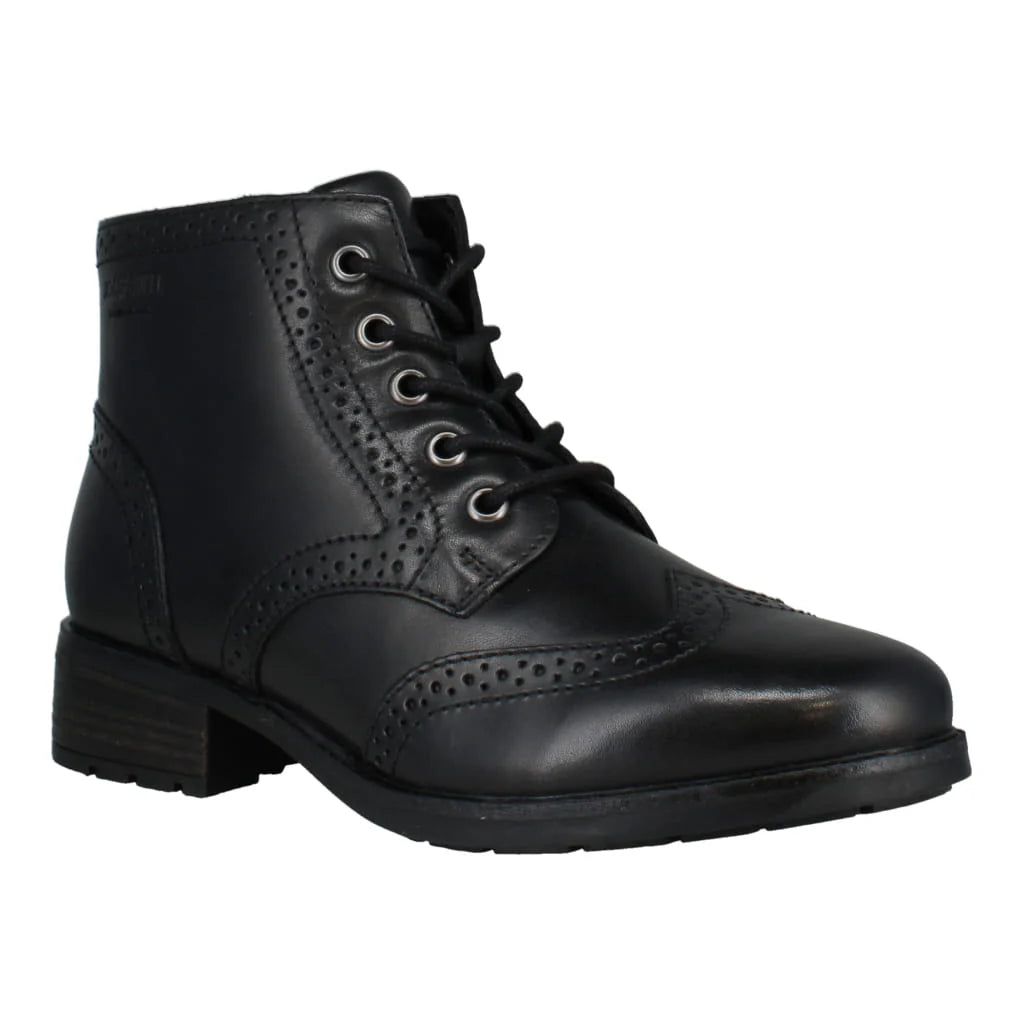 Josef Seibel Women's Kate 11 Leather Ankle Boots Black