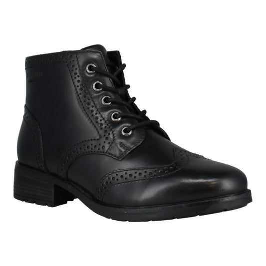 Josef Seibel Women's Kate 11 Leather Ankle Boots Black