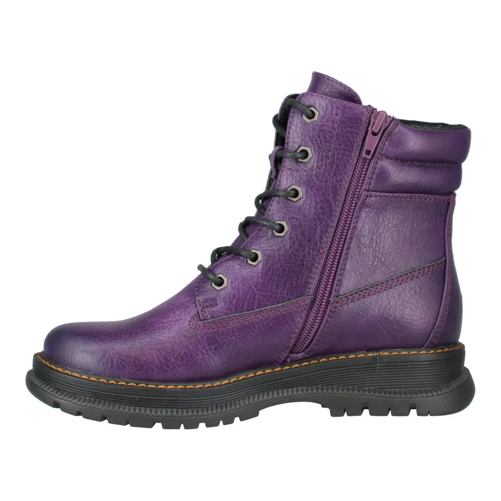Josef Seibel Women's Westland Peyton 01 Vegan Waterproof Comfort Boots Purple