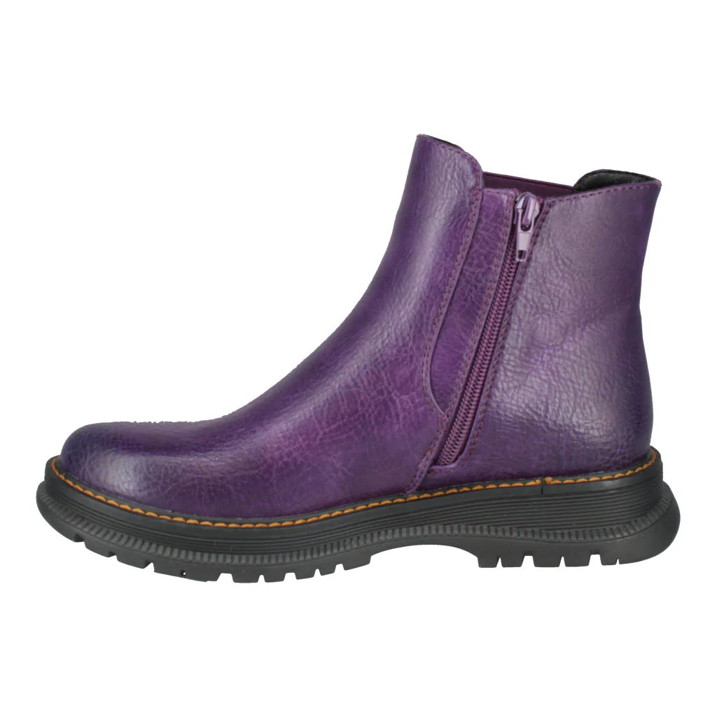 Josef Seibel Women's Westland Peyton 02 Vegan Comfort Boots Purple