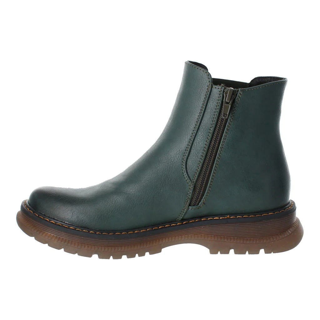 Josef Seibel Women's Westland Peyton 02 Vegan Comfort Boots Green