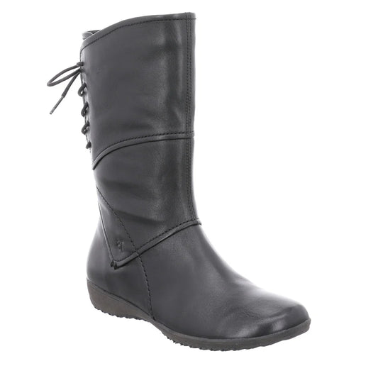 Josef Seibel Women's Naly 07 Leather Ankle Boots Black