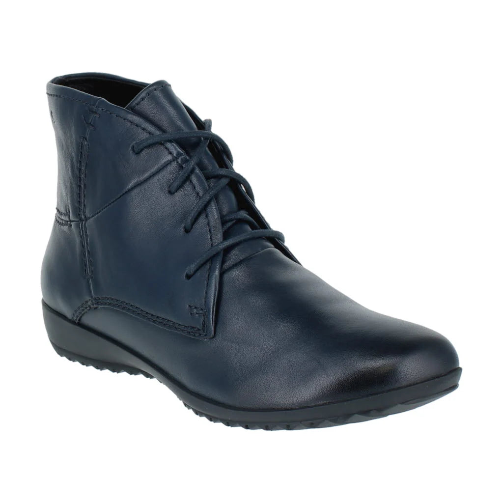 Josef Seibel Women's Naly 09 Leather Ankle Boots Ocean Blue