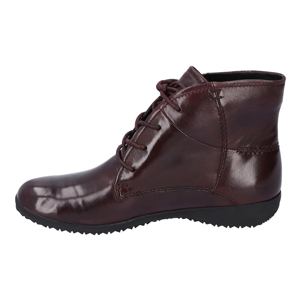 Josef Seibel Women's Naly 09 Leather Ankle Boots Bordo Burgundy