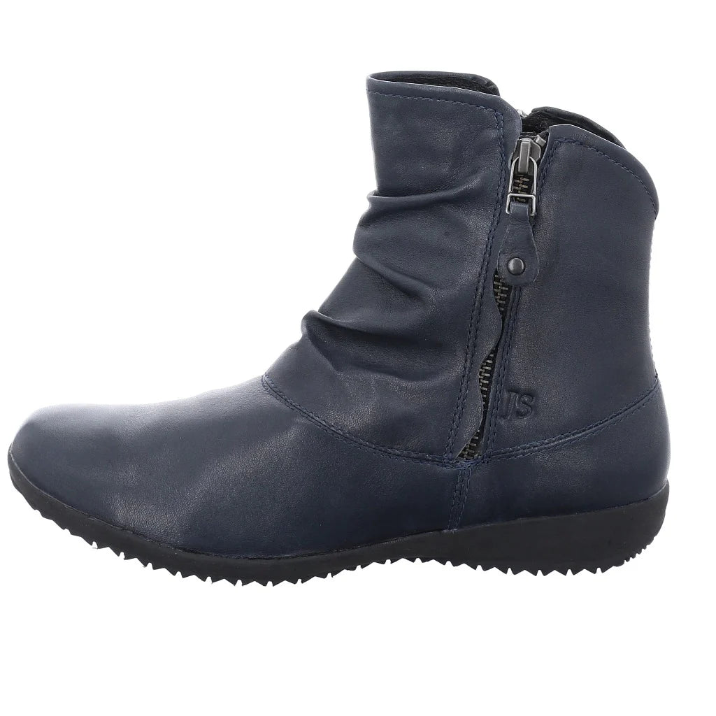 Josef Seibel Women's Naly 24 Leather Ankle Boots Ocean Blue