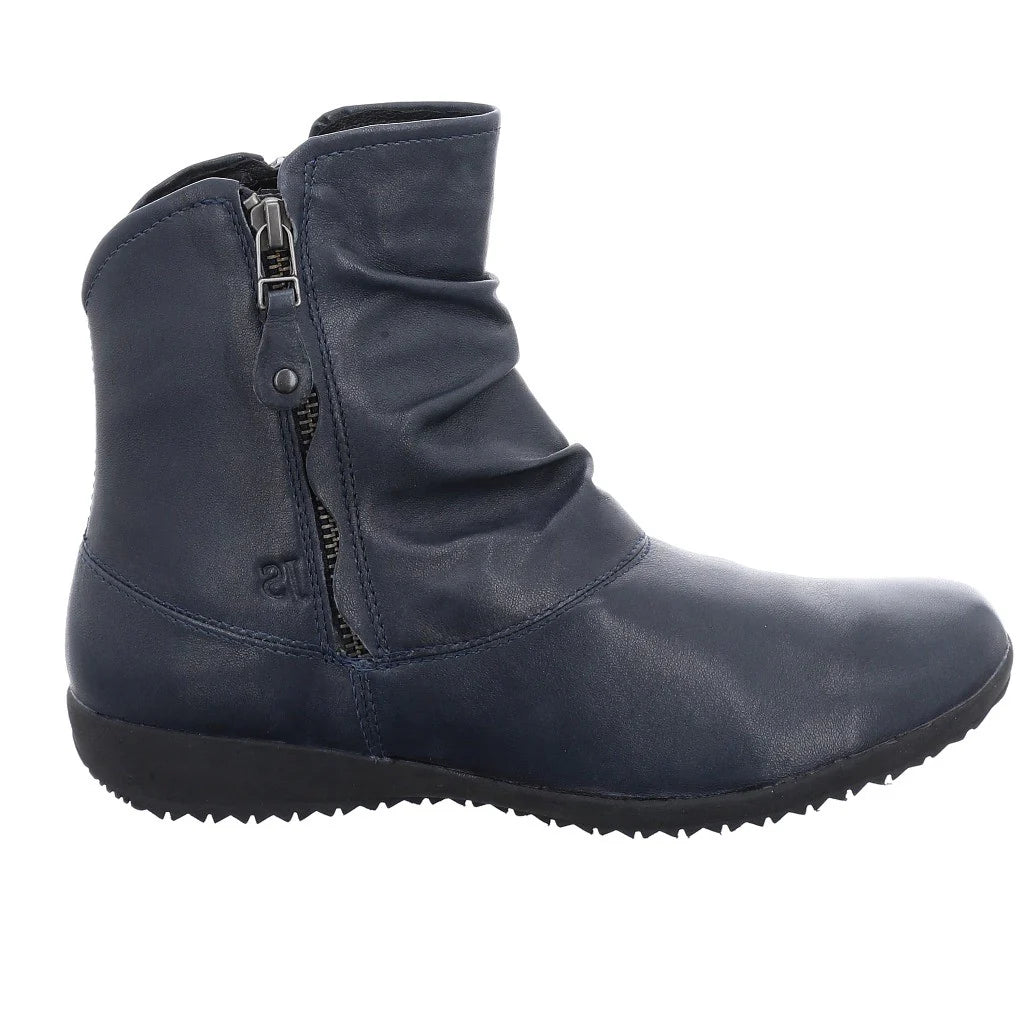 Josef Seibel Women's Naly 24 Leather Ankle Boots Ocean Blue