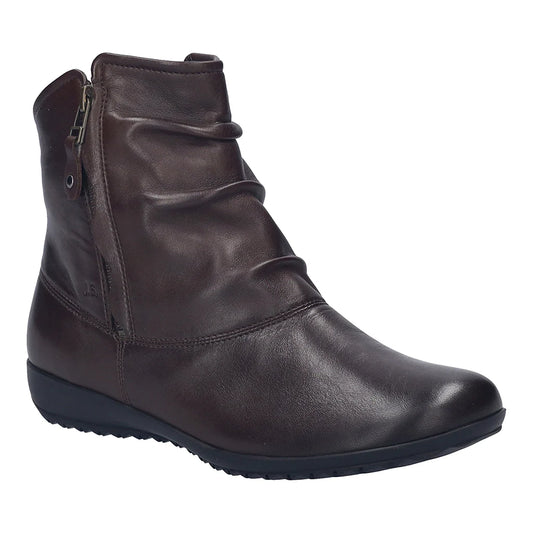 Josef Seibel Women's Naly 24 Leather Ankle Boots Moro Brown