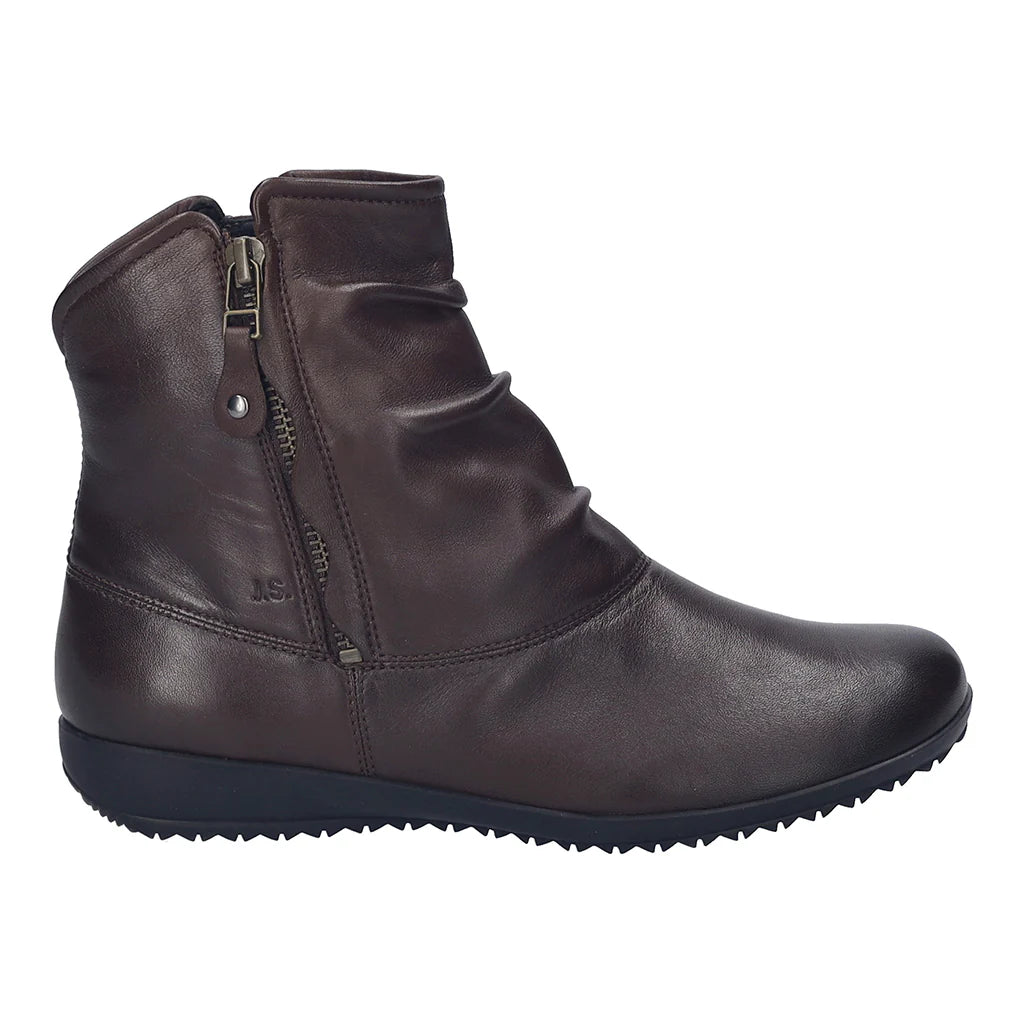 Josef Seibel Women's Naly 24 Leather Ankle Boots Moro Brown