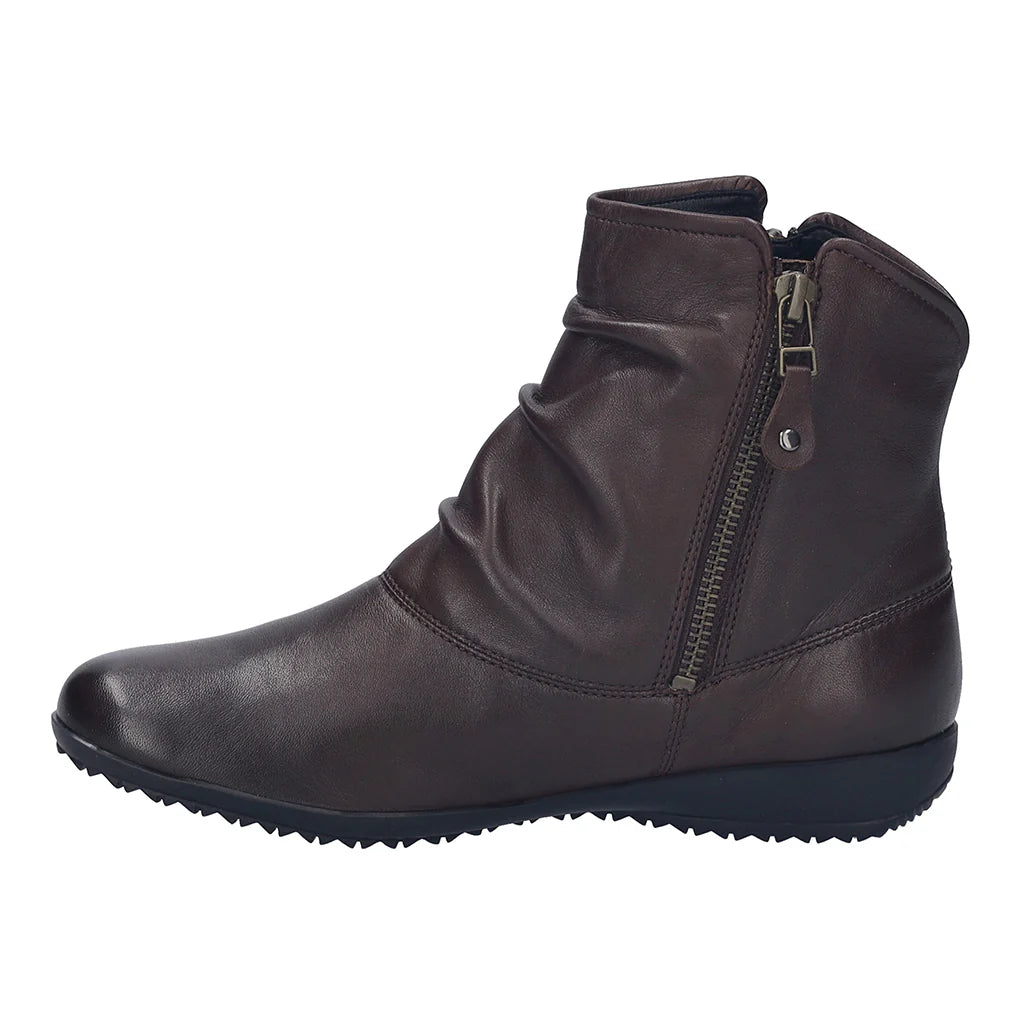 Josef Seibel Women's Naly 24 Leather Ankle Boots Moro Brown