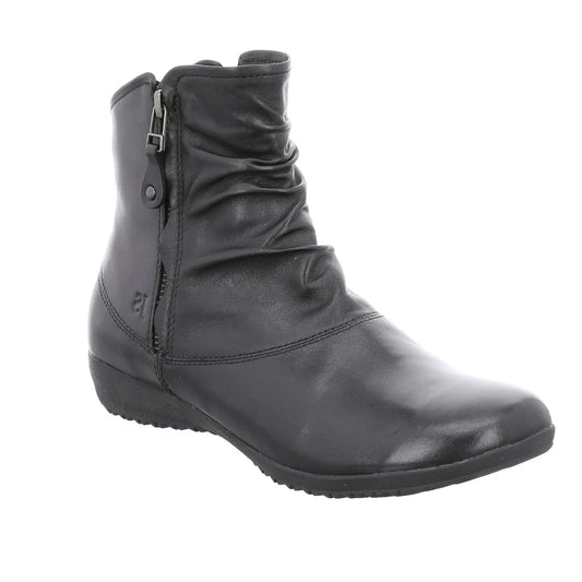 Josef Seibel Women's Naly 24 Leather Ankle Boots Black