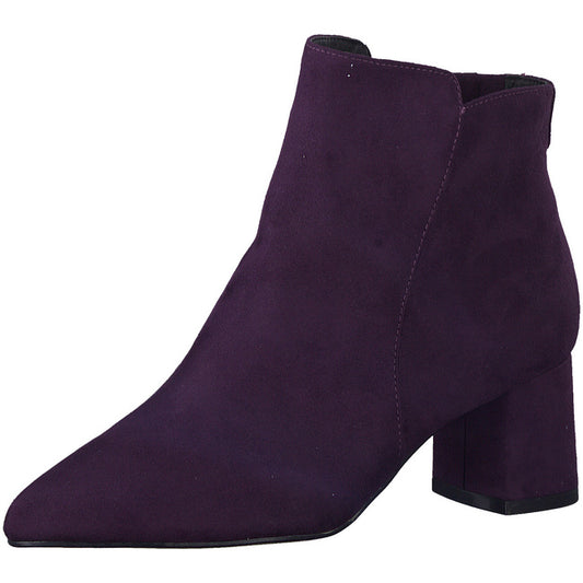 Jana Women's 8-25374-41 Comfort Ankle Boots Purple