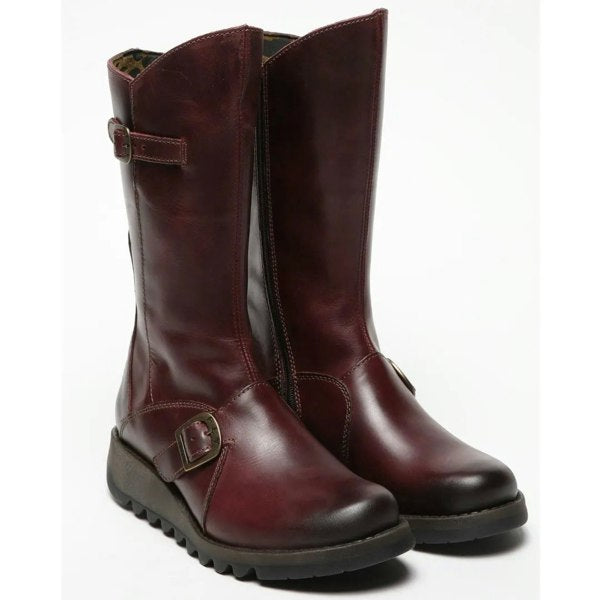 Fly London Women's MES2913FLY Long Boot - Red