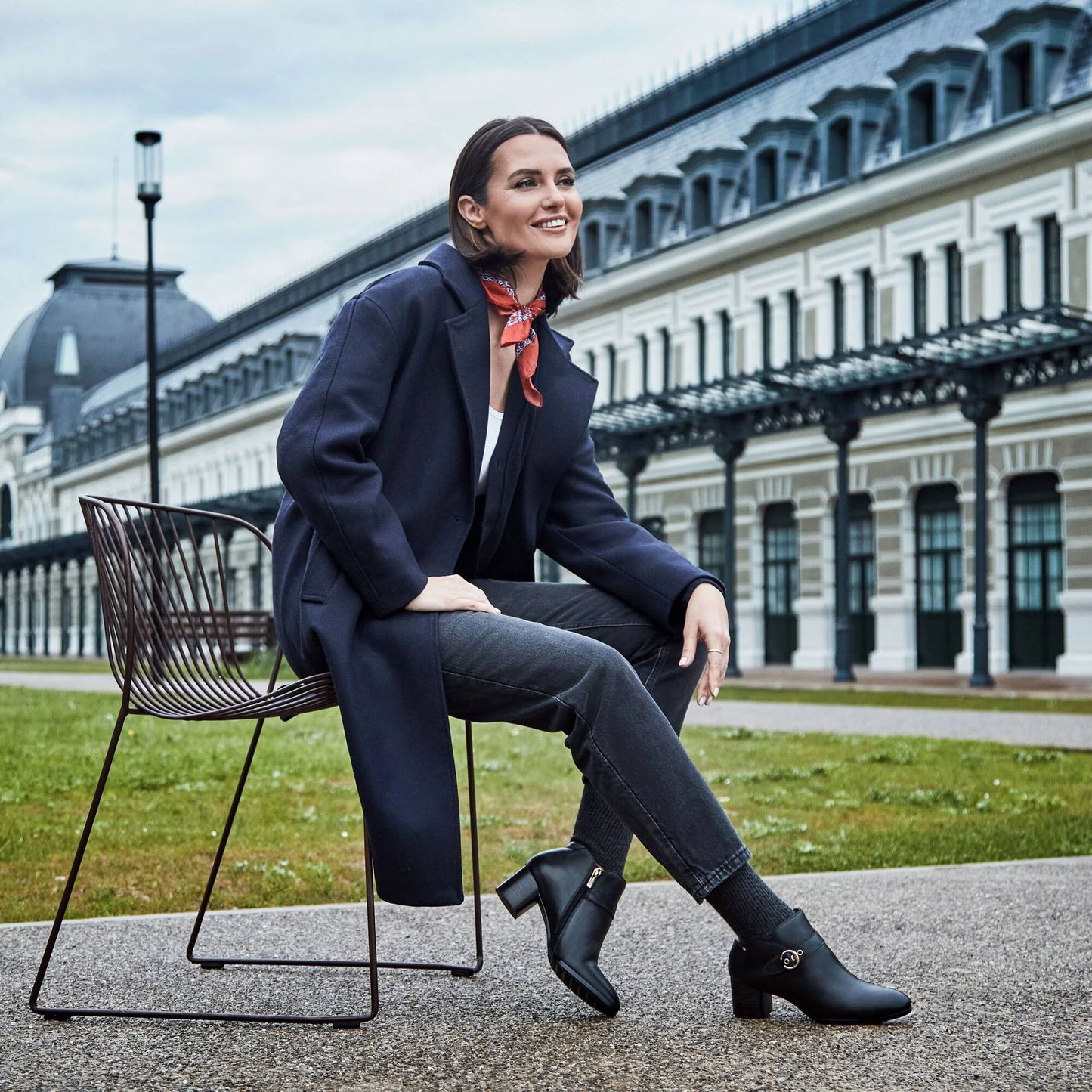 Pikolinos Women's Calafat W1Z-8602C1 Leather Heeled Ankle Boots Black