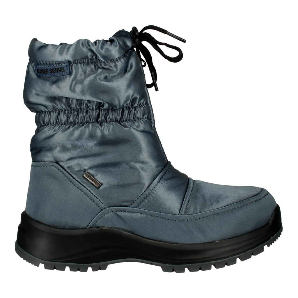 Josef Seibel Women's Colorado 58 Waterproof Winter Boots Jeans Blue