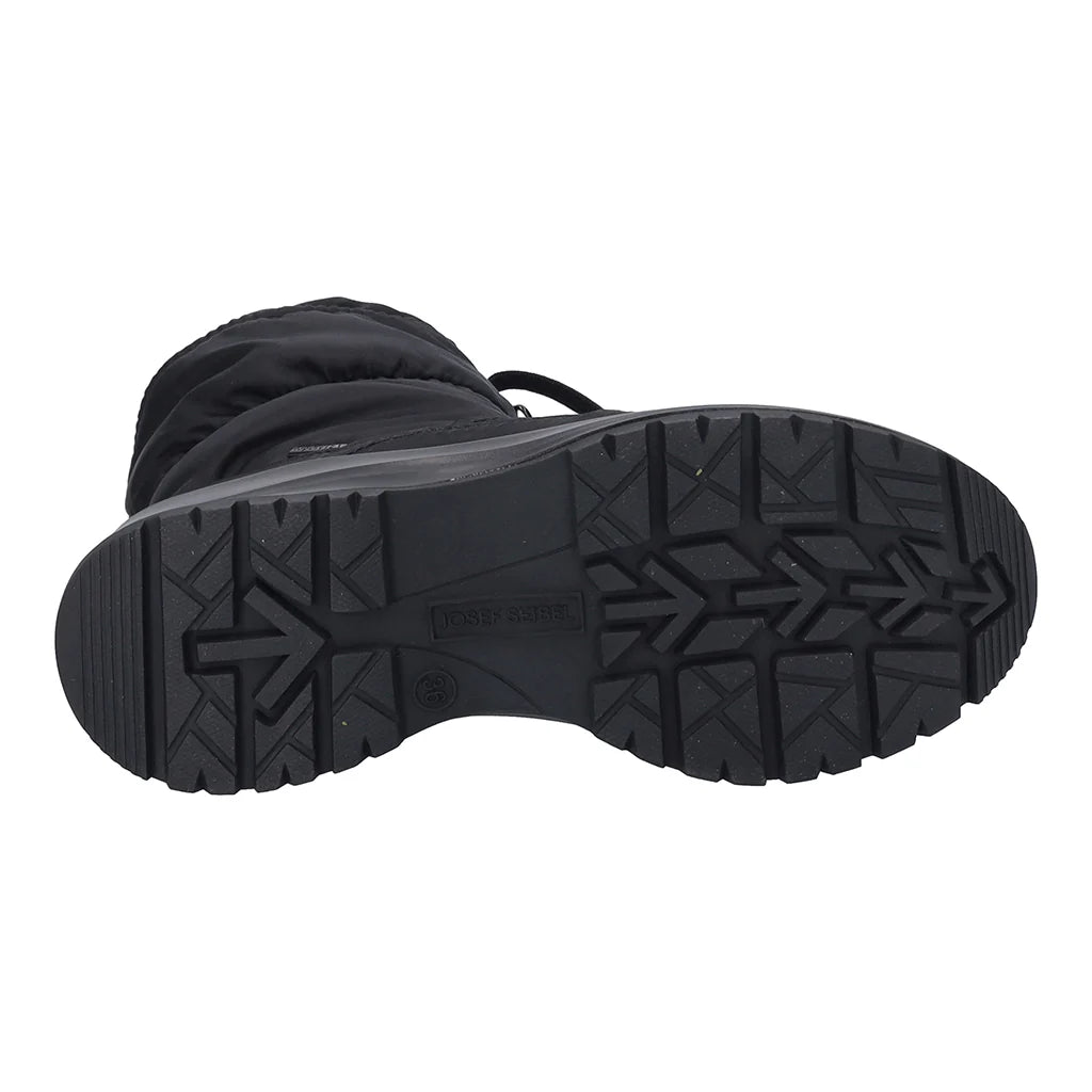 Womens black waterproof winter boots cheap