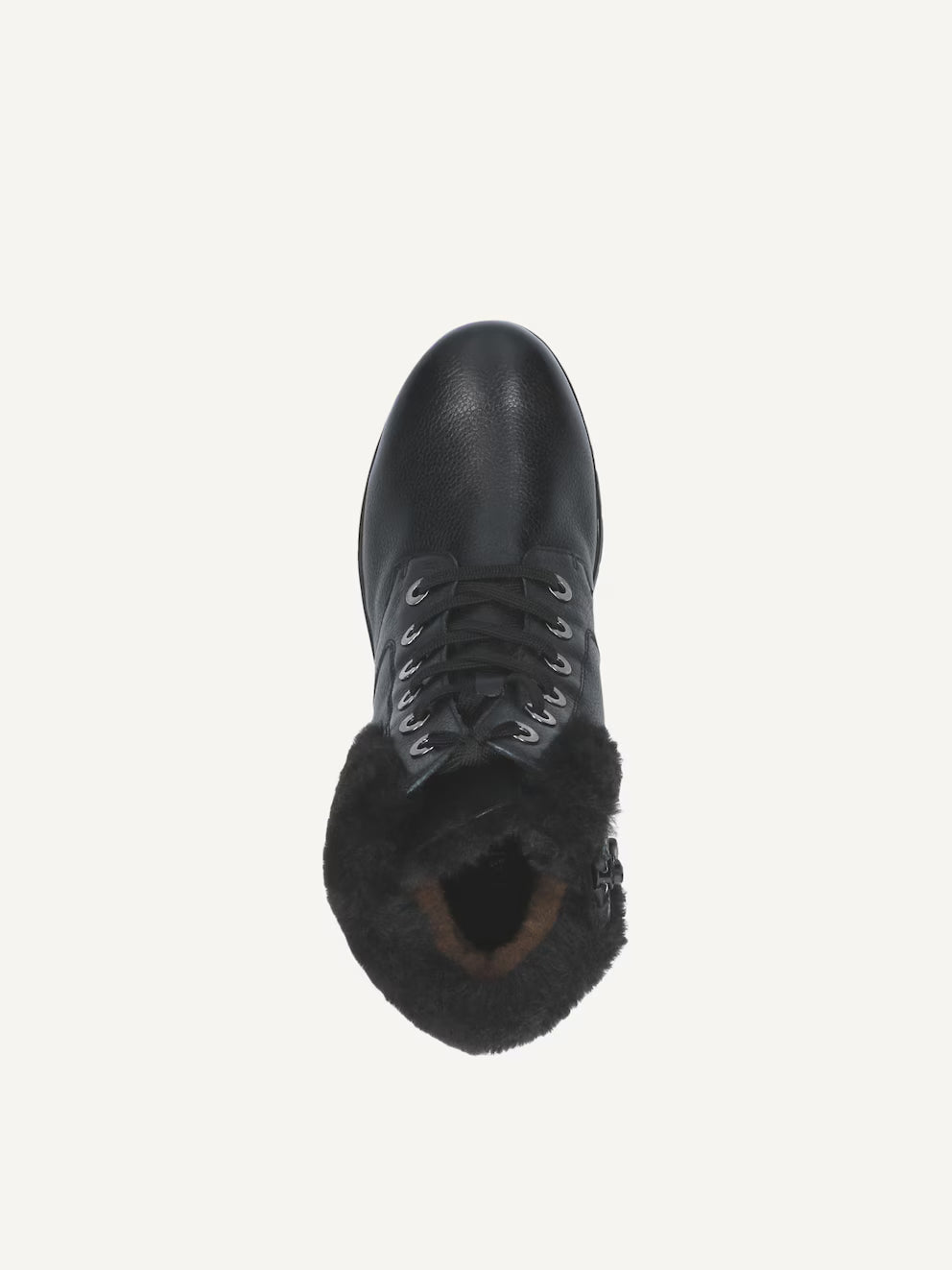 Caprice Women's 9-26209-43 Leather Ankle Boots w/Lining Black Nappa