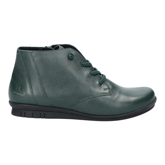 Josef Seibel Women's Violet 03 Leather Ankle Boots Bosco Green
